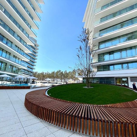 Wave Apartment Tyballtic 7Th Floor With Two Bedrooms And Sea View! 米兹多洛杰 外观 照片